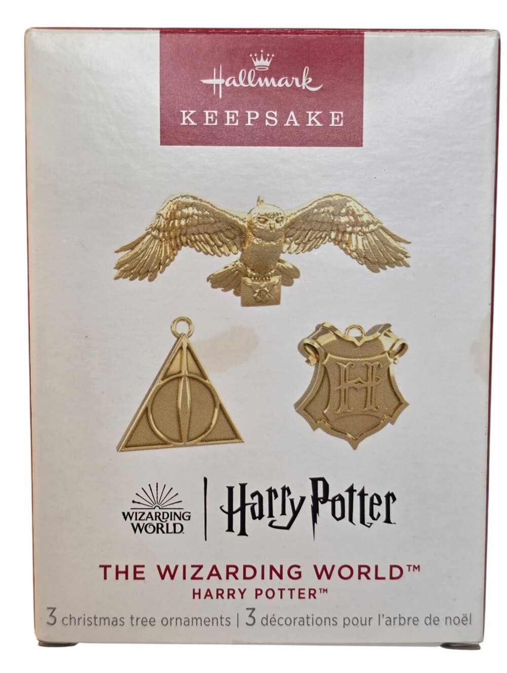 Harry Potter 2023 Hallmark Keepsake The Wizarding World Miniature Ornament Set